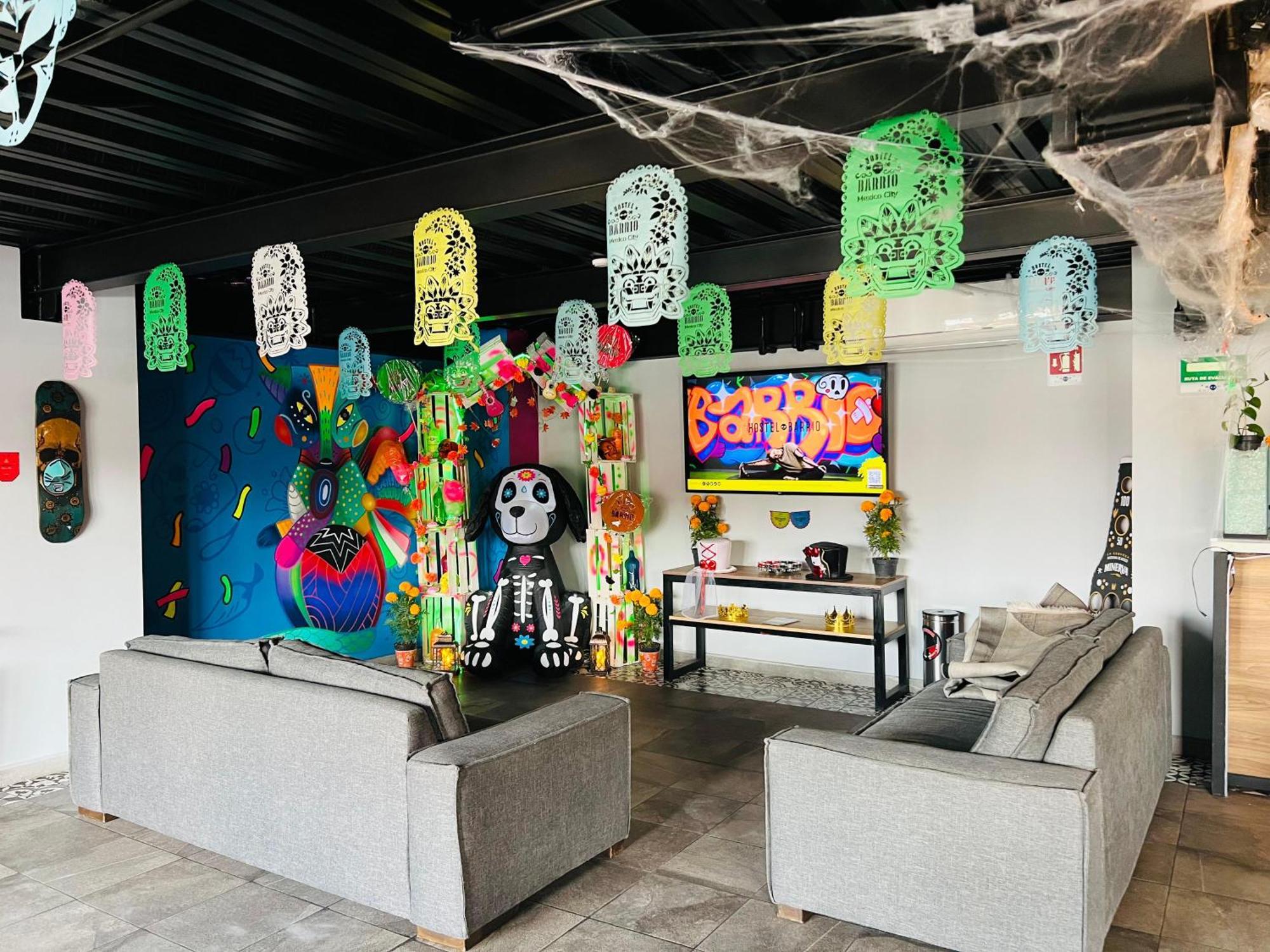 Barrio Downtown Mexico City Hostel Экстерьер фото
