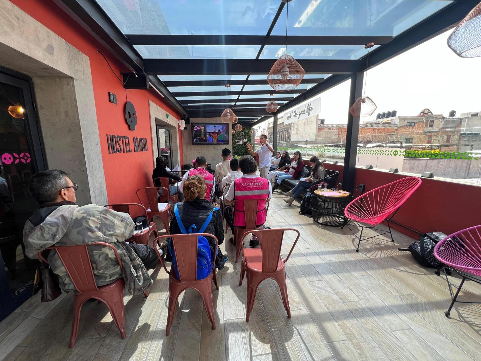 Barrio Downtown Mexico City Hostel Экстерьер фото