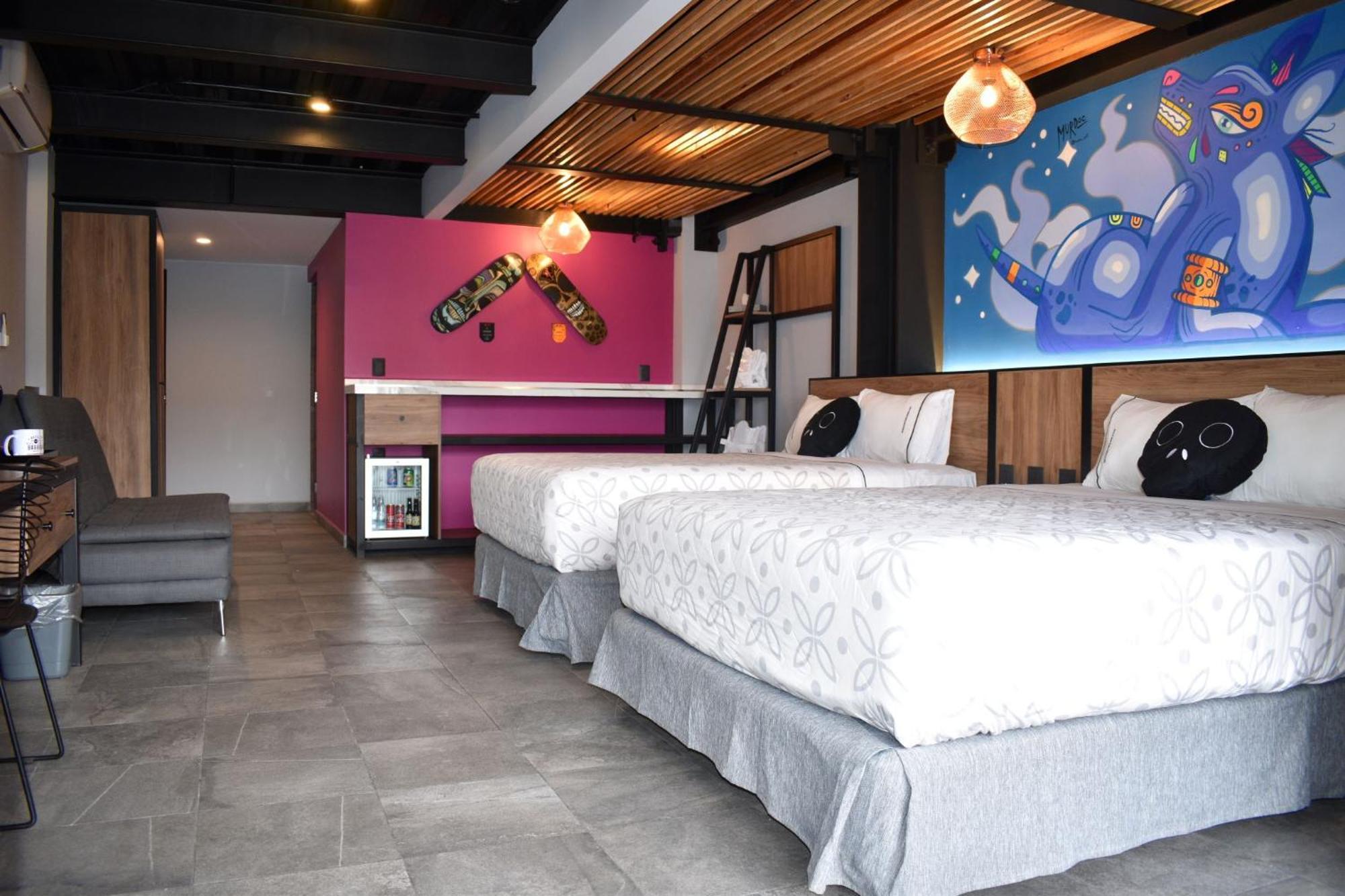 Barrio Downtown Mexico City Hostel Экстерьер фото